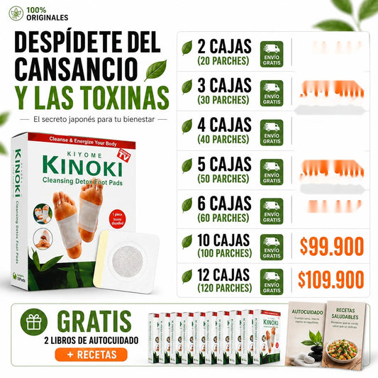 Parches Desintoxicantes Para Pies - Imagen 1
